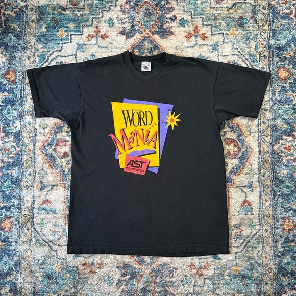 Vintage Other - Vintage Microsoft Word Mania T-shirt Size XL